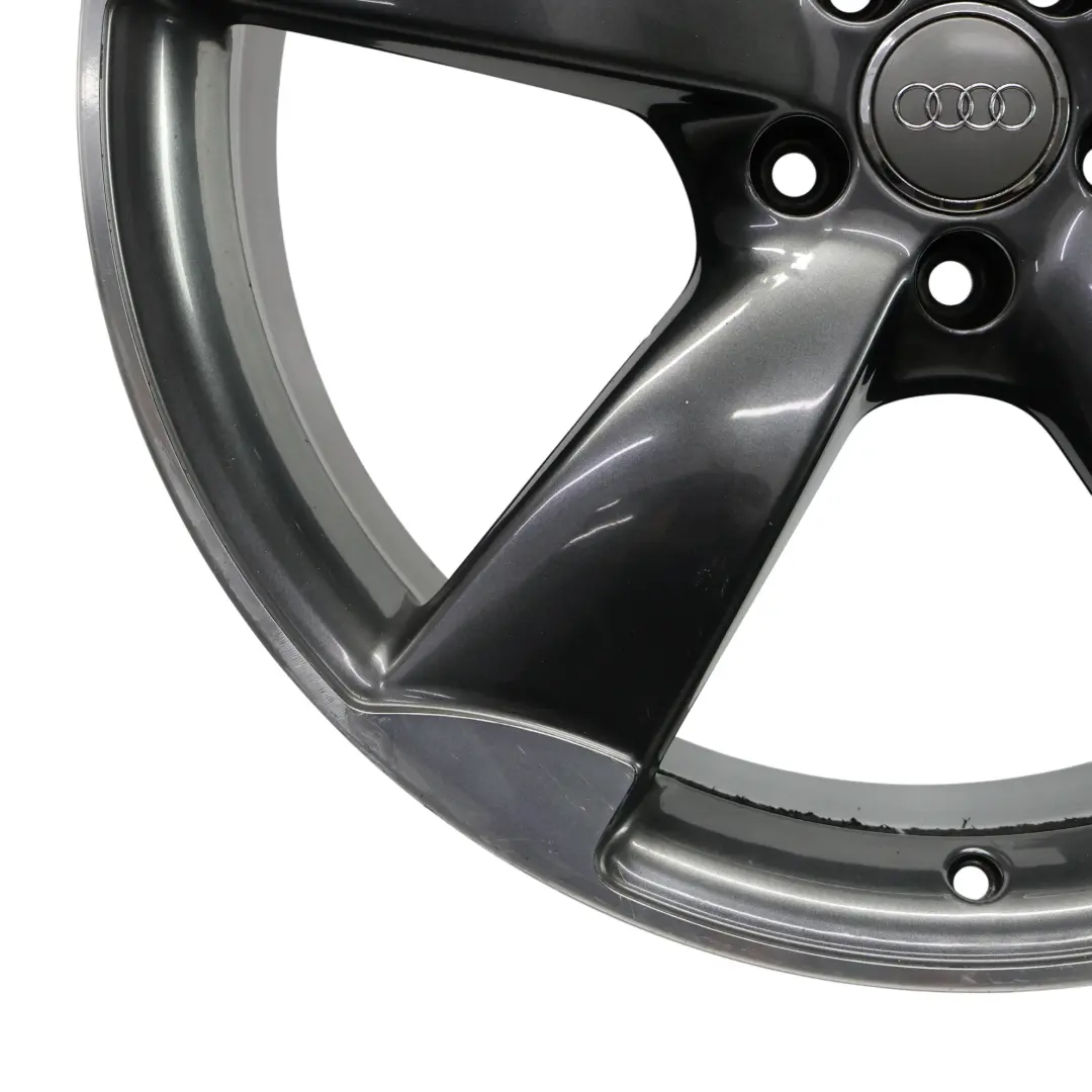Cerchio In Lega Rotor Black 21" 9J ET:35 per Audi A8 4H D4 con numero di parte 4H0601025BA Audi A8 4H D4 Cerchio In Lega Rotor Black 21" 9J ET:35 - SKU 4H0601025BA-7 - Numero di parte 4H0601025BA
