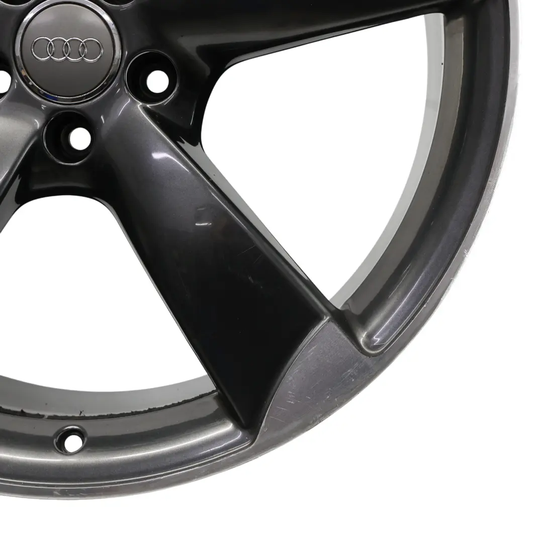 Audi A8 4H D4 Felga Aluminiowa Rotor Czarna 21" 9J ET:35 - SKU 4H0601025BA-7 - Numer Części 4H0601025BA