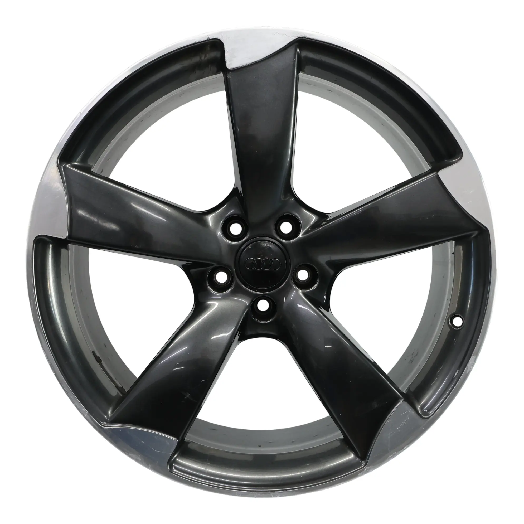 Audi A8 4H D4 Llanta De Aleación Rotor Negro 21" 9J ET:35 4H0601025BA