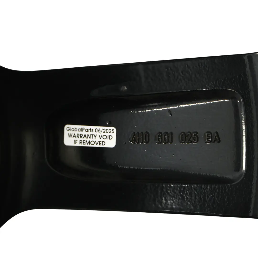 Audi A8 4H D4 Llanta De Aleación Rotor Negro 21" 9J ET:35 - SKU 4H0601025BA-8 - Número de pieza 4H0601025BA