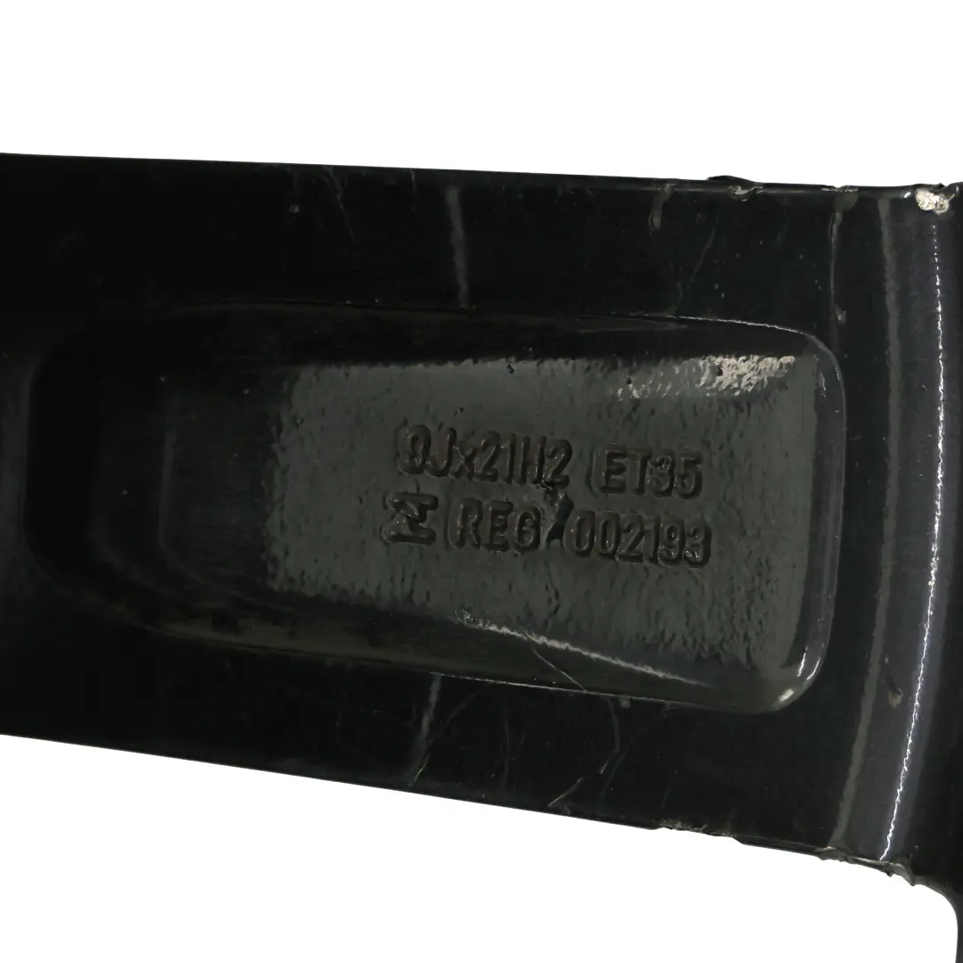 Llanta De Aleación Rotor Negro 21" 9J ET:35 para Audi A8 4H D4 con número de pieza 4H0601025BA Audi A8 4H D4 Llanta De Aleación Rotor Negro 21" 9J ET:35 - SKU 4H0601025BA-8 - Número de pieza 4H0601025BA