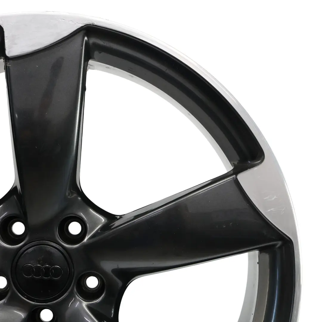 Audi A8 4H D4 Felga Aluminiowa Rotor Czarna 21" 9J ET:35 - SKU 4H0601025BA-8 - Numer Części 4H0601025BA