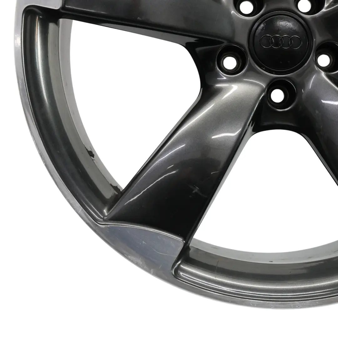 Audi A8 4H D4 Felga Aluminiowa Rotor Czarna 21" 9J ET:35 - SKU 4H0601025BA-8 - Numer Części 4H0601025BA