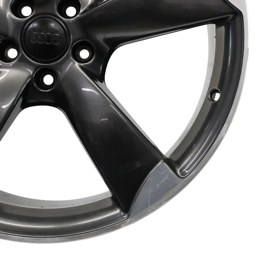 Audi A8 4H D4 Llanta De Aleación Rotor Negro 21" 9J ET:35 - SKU 4H0601025BA-8 - Número de pieza 4H0601025BA