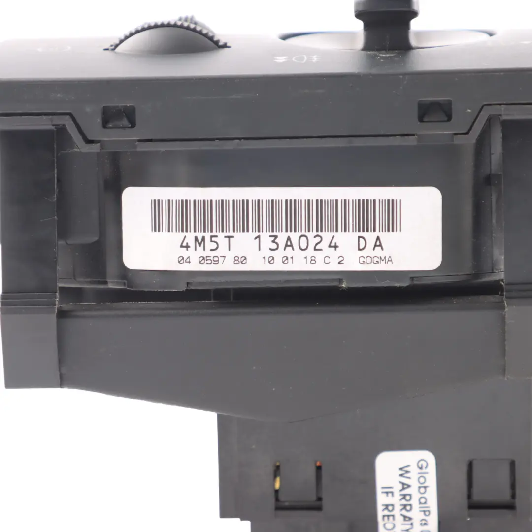 Light Switch Headlight Control Unit Panel to Ford Transit with Part number 4M5T13A024DA Ford Transit Light Switch Headlight Control Unit Panel - SKU 4M5T13A024DA - Part number 4M5T13A024DA