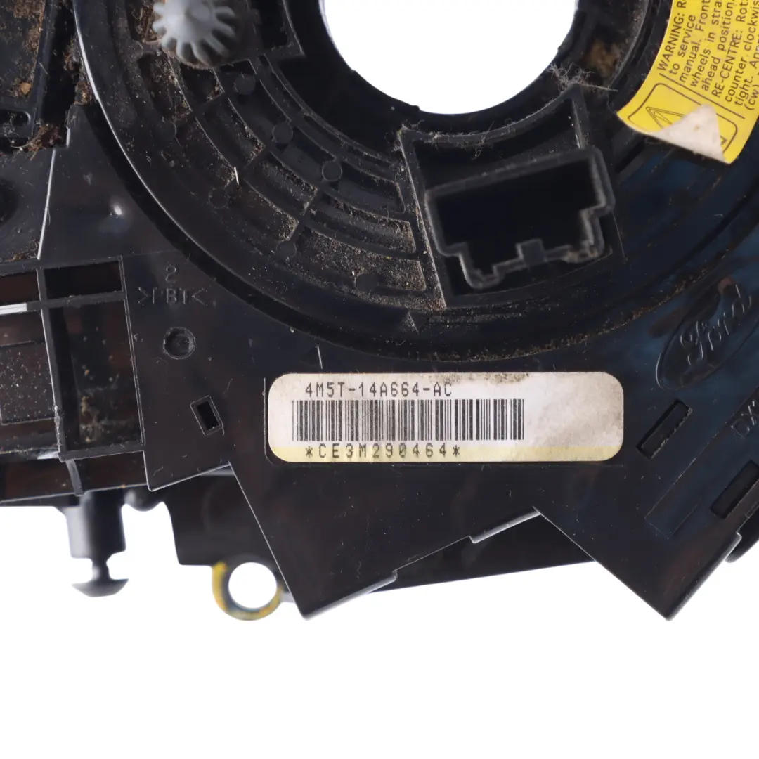 Steering Wheel Slip Ring Squib 4M5T14A664AC to Ford Transit Mk7 with Part number 4M5T14A664AC-2 Ford Transit Mk7 Steering Wheel Slip Ring Squib 4M5T14A664AC - SKU 4M5T14A664AC-2 - Part number 4M5T14A664AC-2