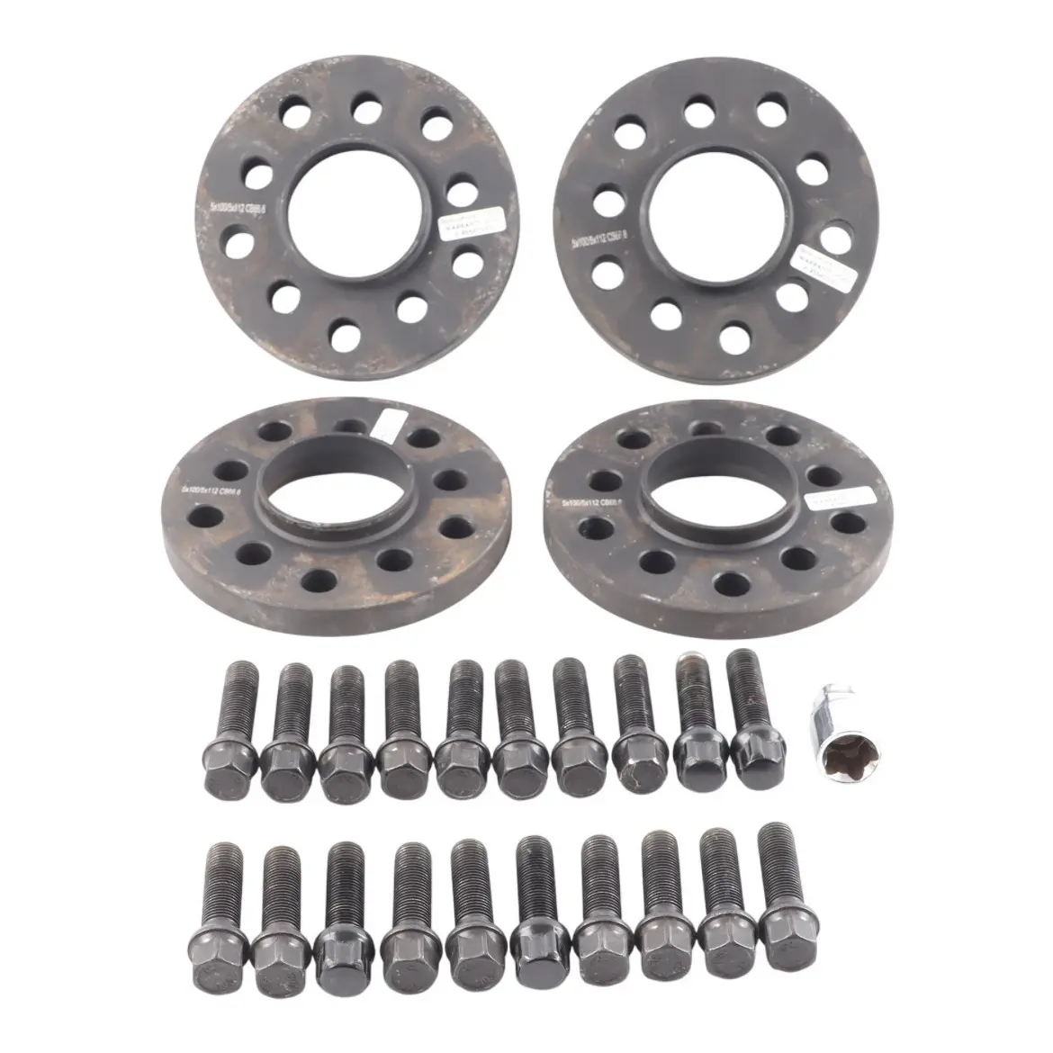 CTS Turbo Alloy Wheel Spacers Hubcentric Shims BMW 5x112 5x100 66.6 15mm 20mm
