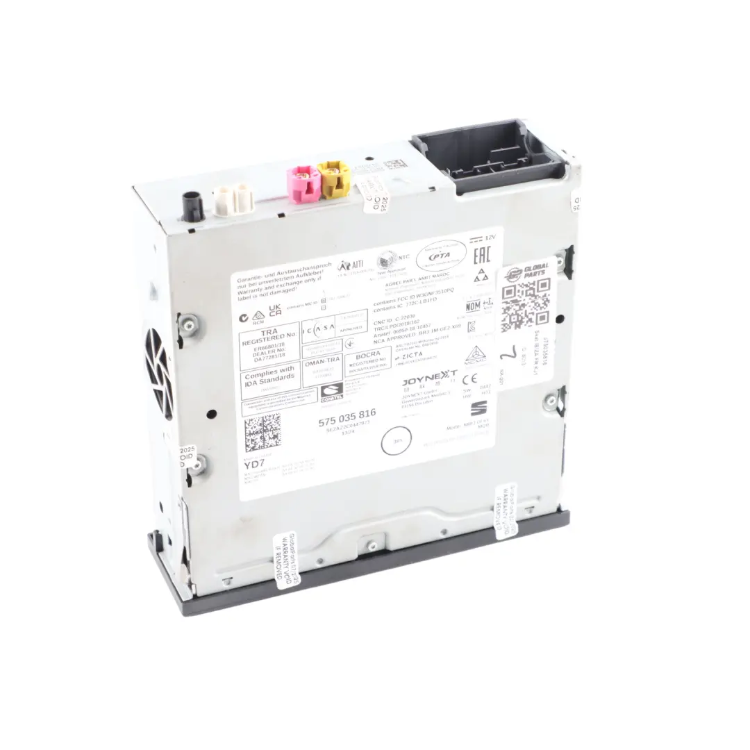 Seat Ibiza Mk5 Multimedia Radio CD Player Head Unit Controller - SKU 575035816 - Part number 575035816