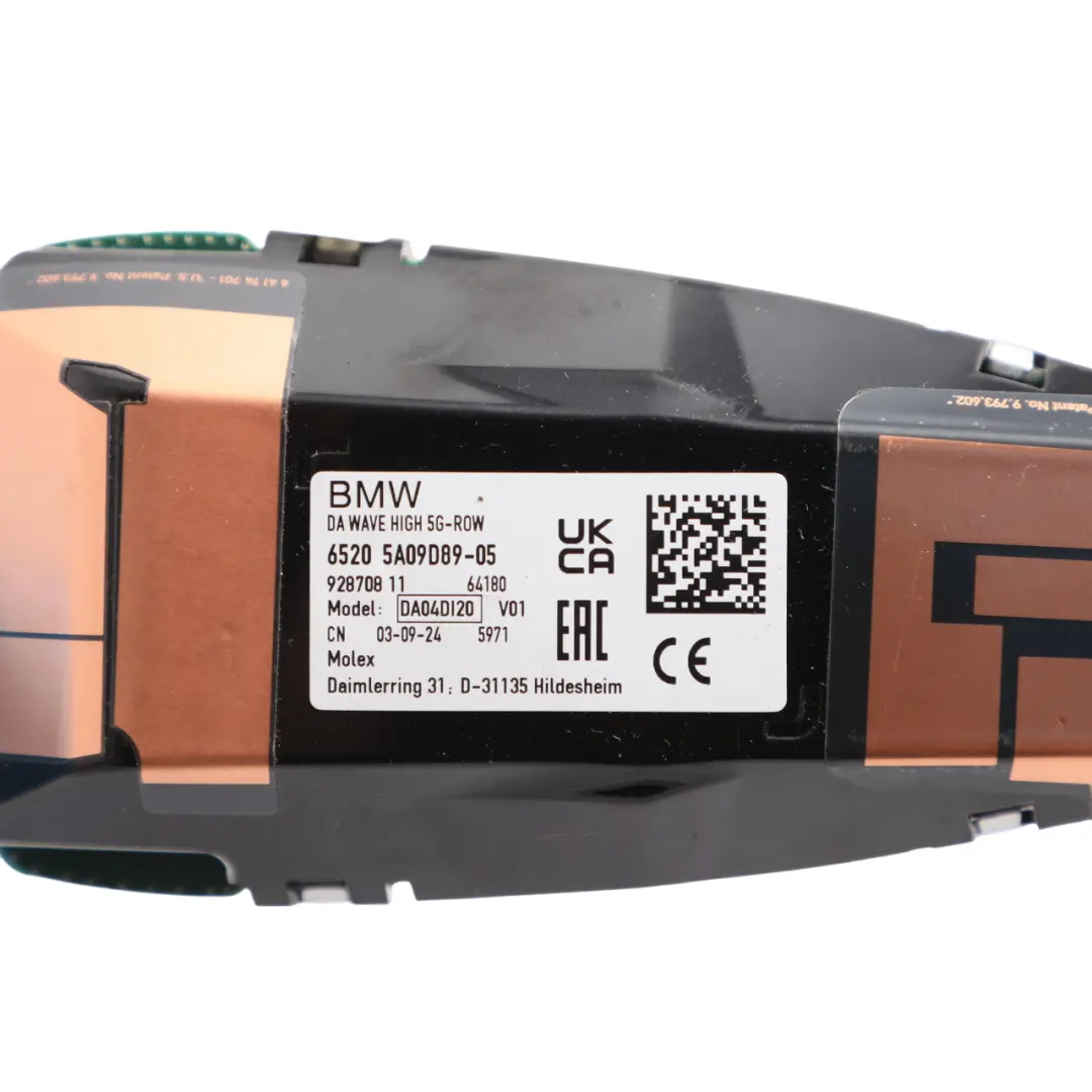 BMW U06 G20 G21 G60 X1 U11 X2 U10 Dachantenne Antennenverstärker - SKU 5A09D89-1 - Teilenummer 5A09D89