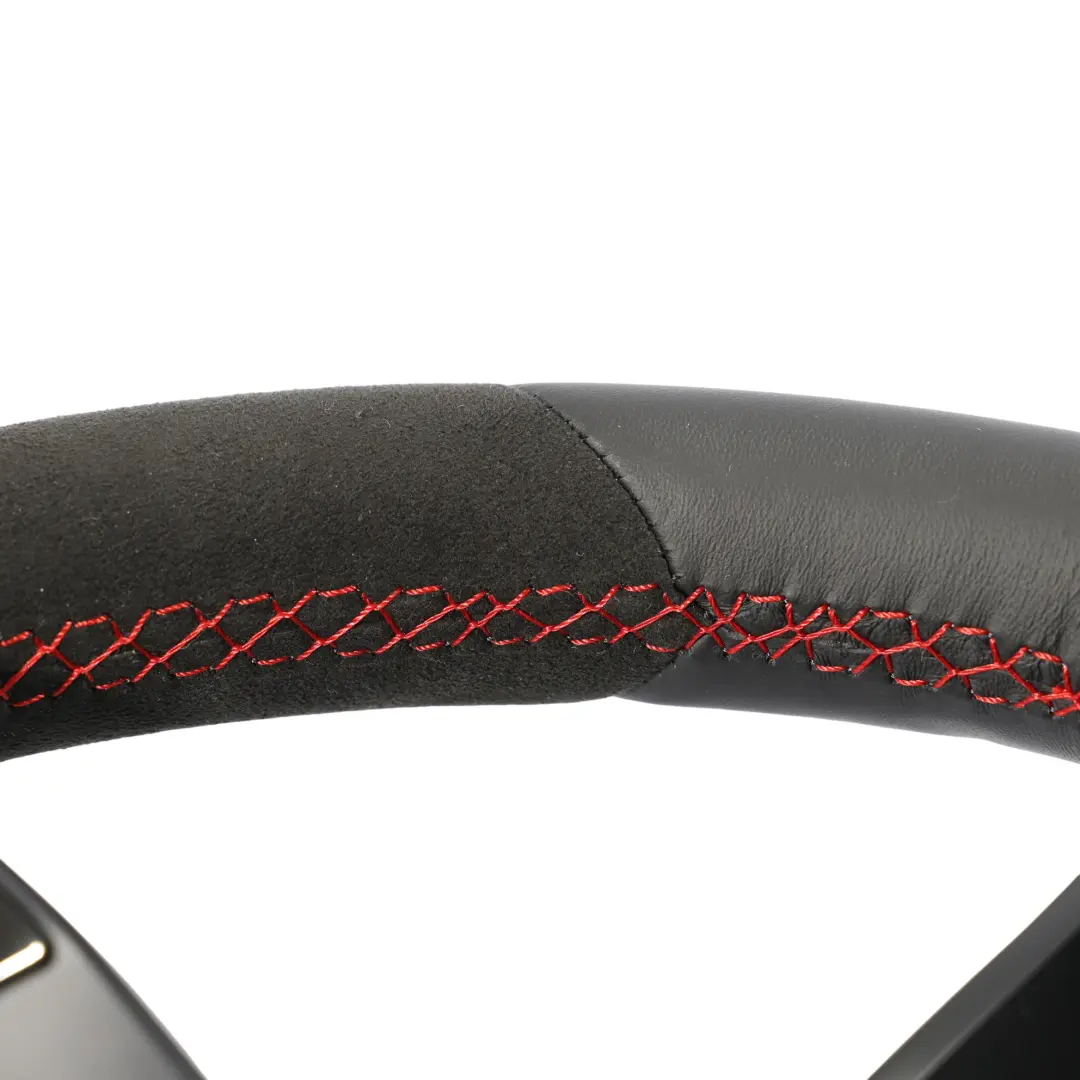 Steering Wheel Sport NEW Black Leather Alcantara to Mini F54 F55 F56 F60 LCI JCW with Part number 5A0C814 Mini F54 F55 F56 F60 LCI JCW Steering Wheel Sport NEW Black Leather Alcantara - SKU 5A0C814-1 - Part number 5A0C814