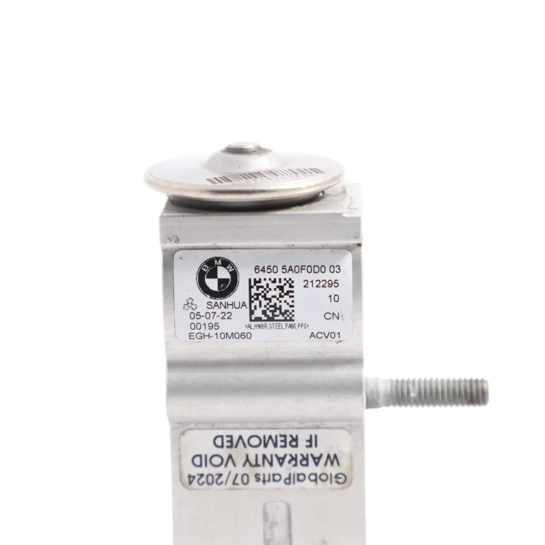 BMW G20 G30 Hybrid Vanne Détente Climatisation Chauffage - SKU 5A0F0D0 - Numéro de pièce 5A0F0D0