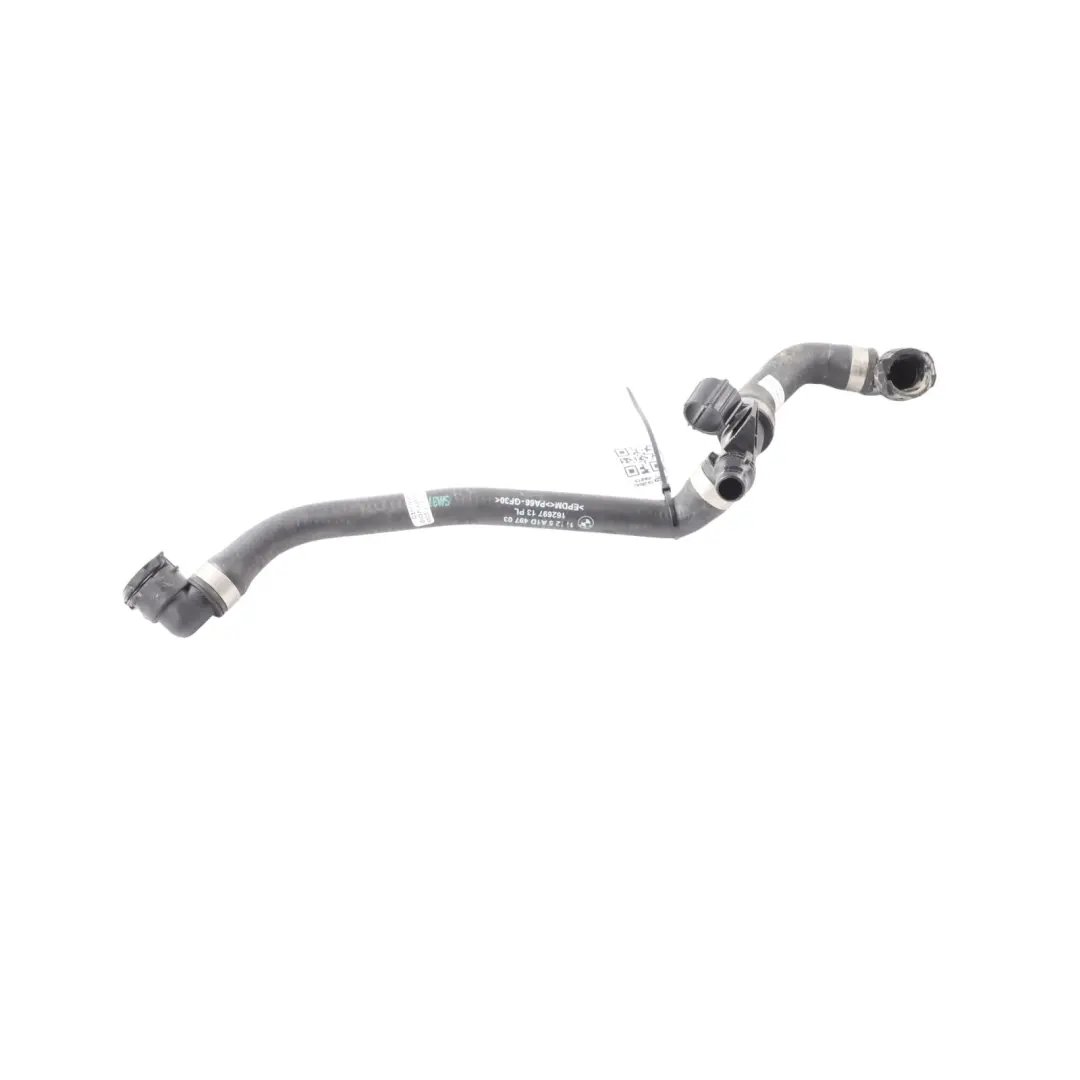 Water Hose BMW F70 F74 U06 U11 Engine Coolant Cooling Pipe Line to with Part number 5A1D497 Water Hose BMW F70 F74 U06 U11 Engine Coolant Cooling Pipe Line - SKU 5A1D497 - Part number 5A1D497