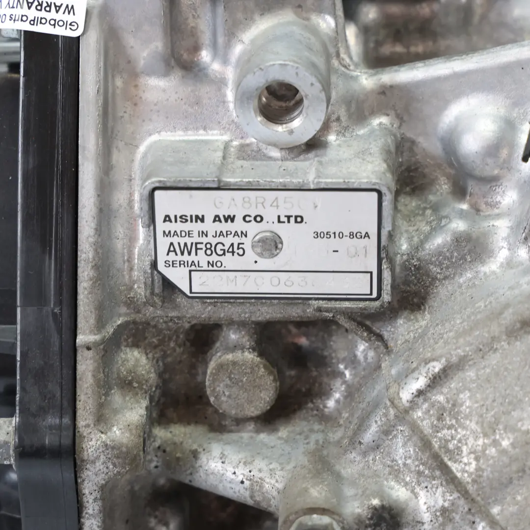 128ti B48E Skrzynia Biegów Automatyczna GA8G45AW do BMW F40 o numerze 5A2AD47 BMW F40 128ti B48E Skrzynia Biegów Automatyczna GA8G45AW - SKU 5A2AD47 - Numer Części 5A2AD47