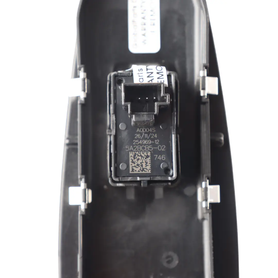 BMW U06 Window Lifter Switch Door Rear Left N/S Control Panel Button - SKU 5A2BCB5 - Part number 5A2BCB5