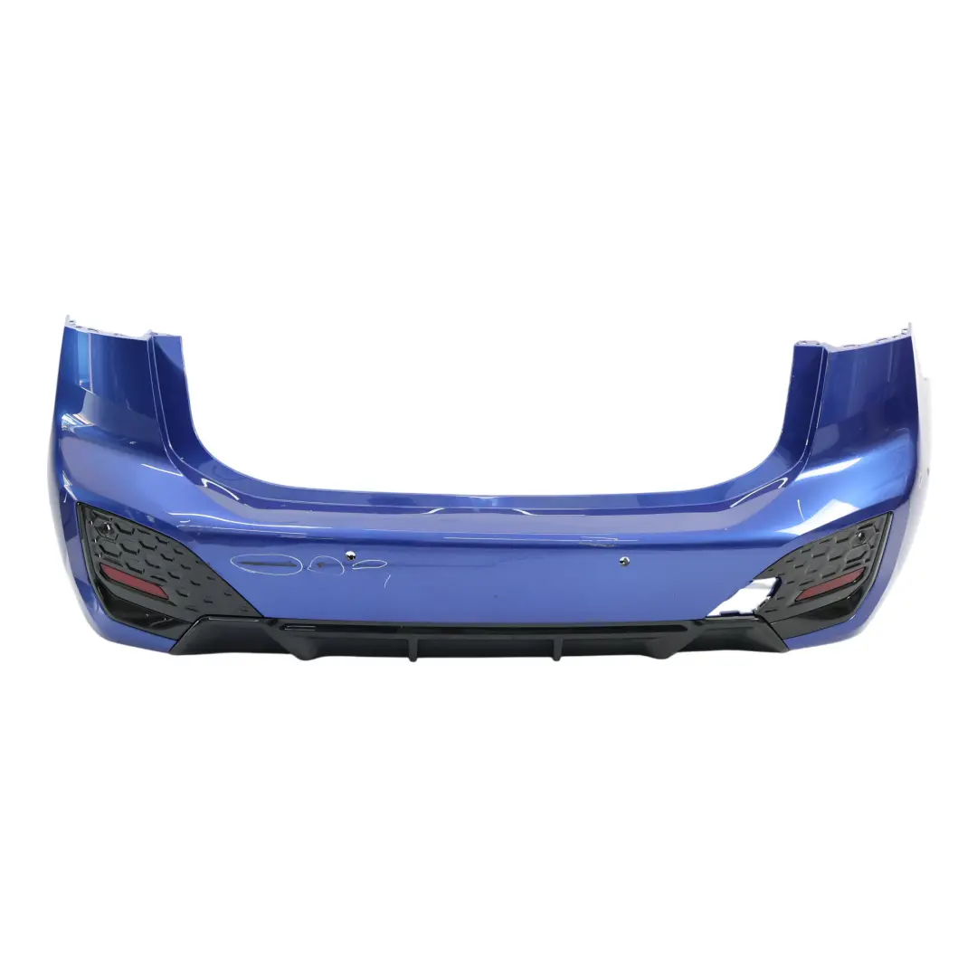 Bumper M Sport Trim Panel PDC Portimao Blue Metallic - C31 to BMW U06 Rear with Part number 5A360B3 BMW U06 Rear Bumper M Sport Trim Panel PDC Portimao Blue Metallic - C31 - SKU 5A360B3-POR - Part number 5A360B3