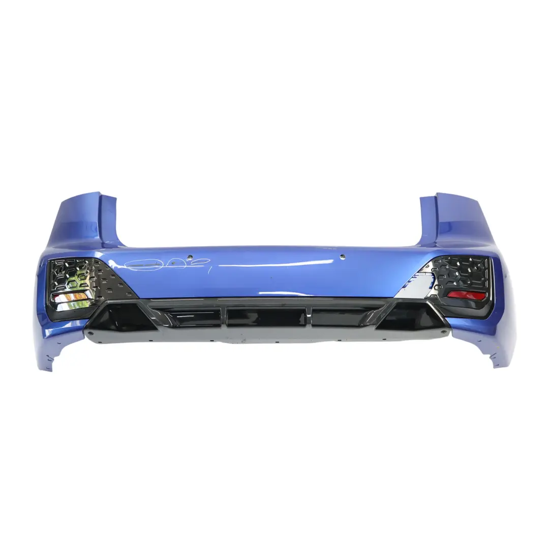 BMW U06 Rear Bumper M Sport Trim Panel PDC Portimao Blue Metallic - C31 - SKU 5A360B3-POR - Part number 5A360B3