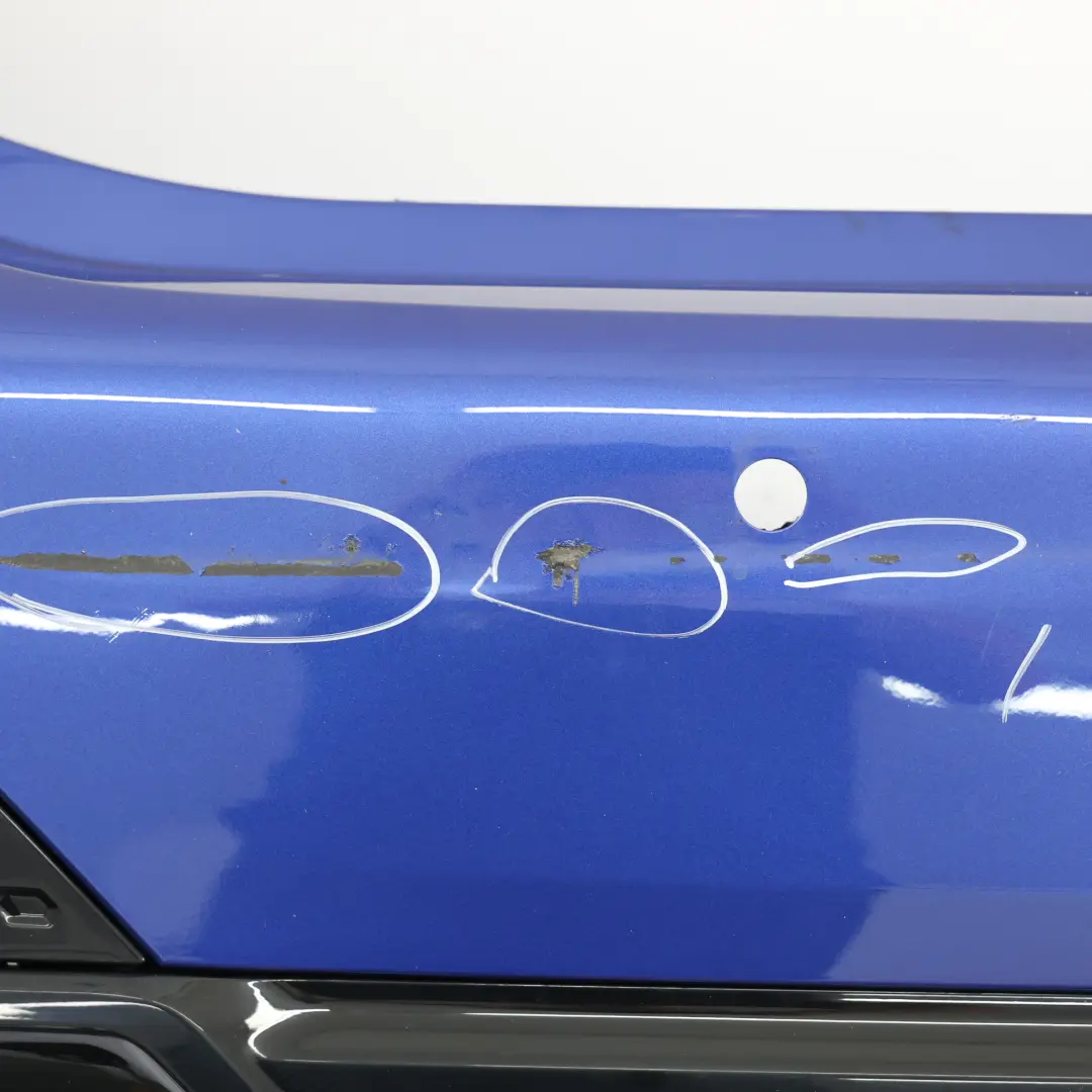 BMW U06 Rear Bumper M Sport Trim Panel PDC Portimao Blue Metallic - C31 - SKU 5A360B3-POR - Part number 5A360B3