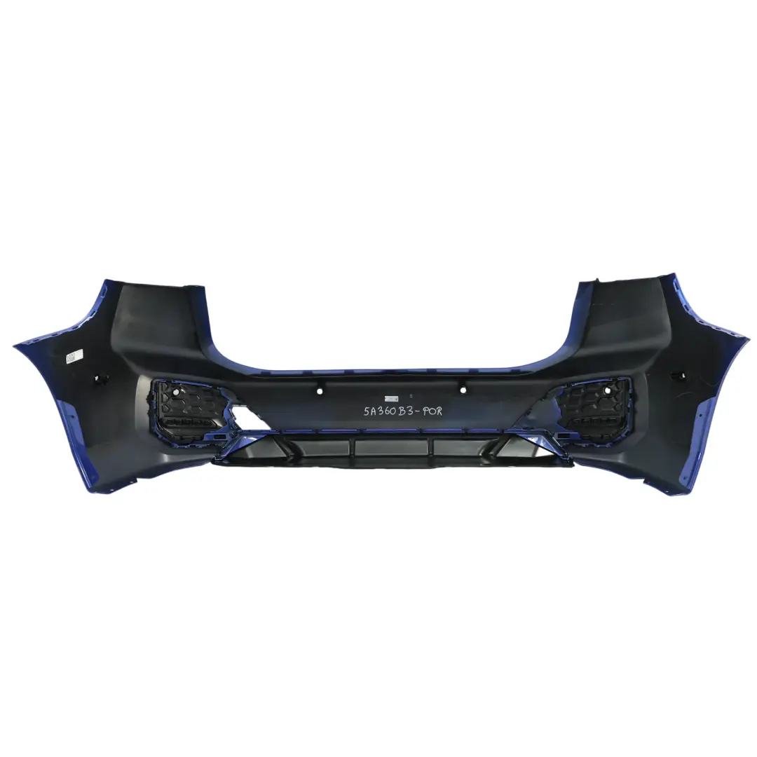 Bumper M Sport Trim Panel PDC Portimao Blue Metallic - C31 to BMW U06 Rear with Part number 5A360B3 BMW U06 Rear Bumper M Sport Trim Panel PDC Portimao Blue Metallic - C31 - SKU 5A360B3-POR - Part number 5A360B3