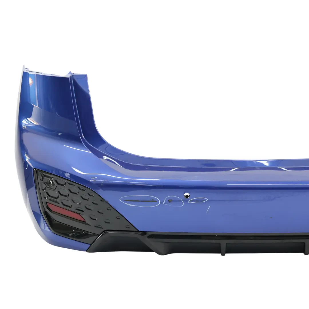 Bumper M Sport Trim Panel PDC Portimao Blue Metallic - C31 to BMW U06 Rear with Part number 5A360B3 BMW U06 Rear Bumper M Sport Trim Panel PDC Portimao Blue Metallic - C31 - SKU 5A360B3-POR - Part number 5A360B3