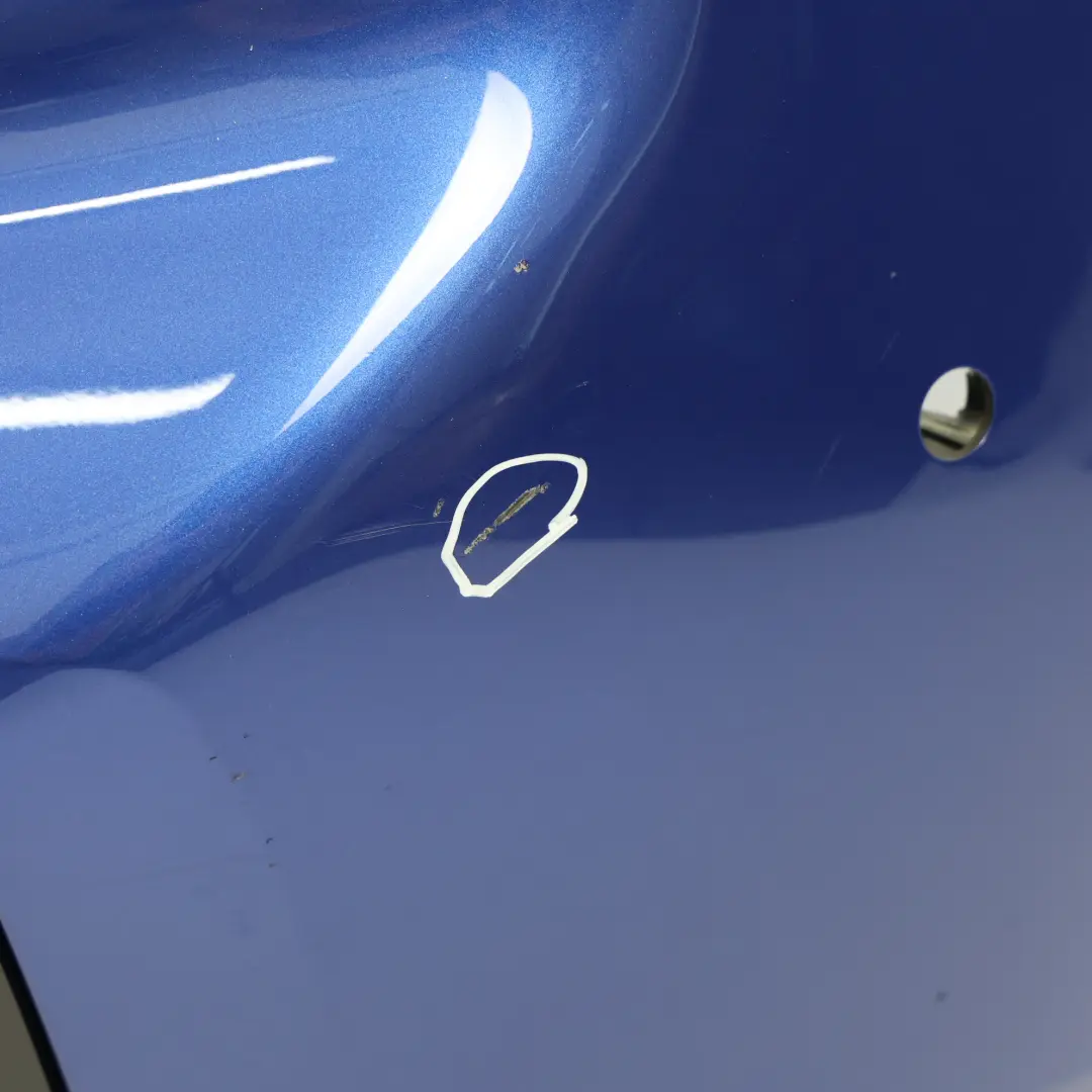 Bumper M Sport Trim Panel PDC Portimao Blue Metallic - C31 to BMW U06 Rear with Part number 5A360B3 BMW U06 Rear Bumper M Sport Trim Panel PDC Portimao Blue Metallic - C31 - SKU 5A360B3-POR - Part number 5A360B3