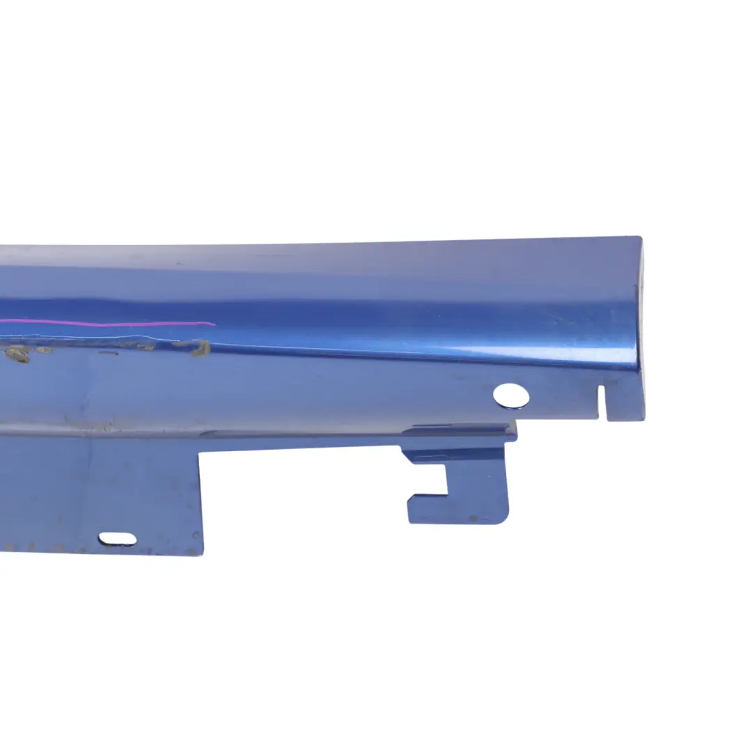 BMW U06 M Sport Sill Strip Side Skirt Right O/S Portimao Blue Metallic - C31 - SKU 5A360B8-POR - Part number 5A360B8