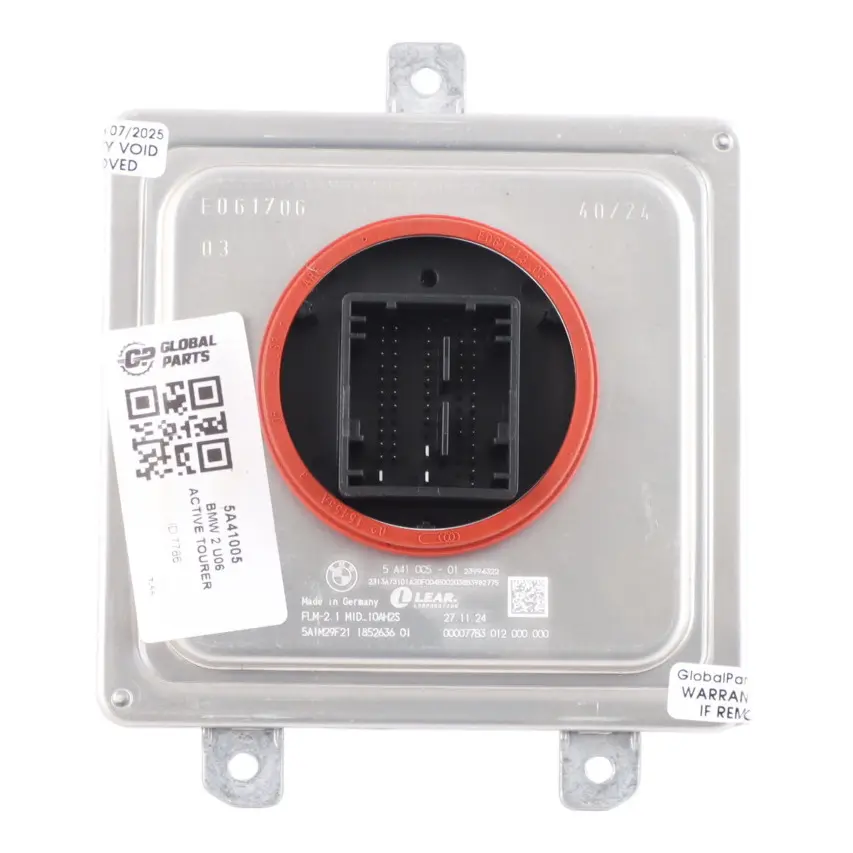 Modulo Di Controllo Fari Anteriori FLM2 Mid per BMW U06 iX I20 con numero di parte 5A410C5 BMW U06 iX I20 Modulo Di Controllo Fari Anteriori FLM2 Mid - SKU 5A410C5 - Numero di parte 5A410C5