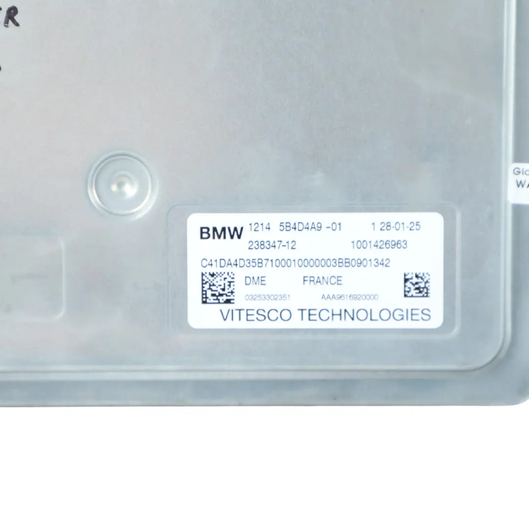 B38N 170HP Engine ECU Kit DME BCP + Key to BMW U06 1.5i Mild Hybrid 220i with Part number 5B4D4A9 BMW U06 1.5i Mild Hybrid 220i B38N 170HP Engine ECU Kit DME BCP + Key - SKU 5B4D4A9-1 - Part number 5B4D4A9