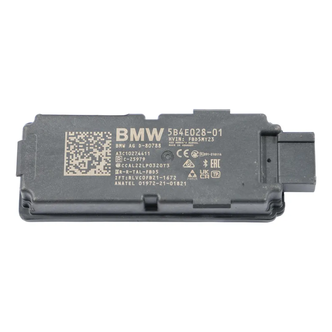 Remote Control Receiver BMW F70 X5 G05 G60 U06 Mini F65 Radio Module to with Part number 5B4E028 Remote Control Receiver BMW F70 X5 G05 G60 U06 Mini F65 Radio Module - SKU 5B4E028 - Part number 5B4E028