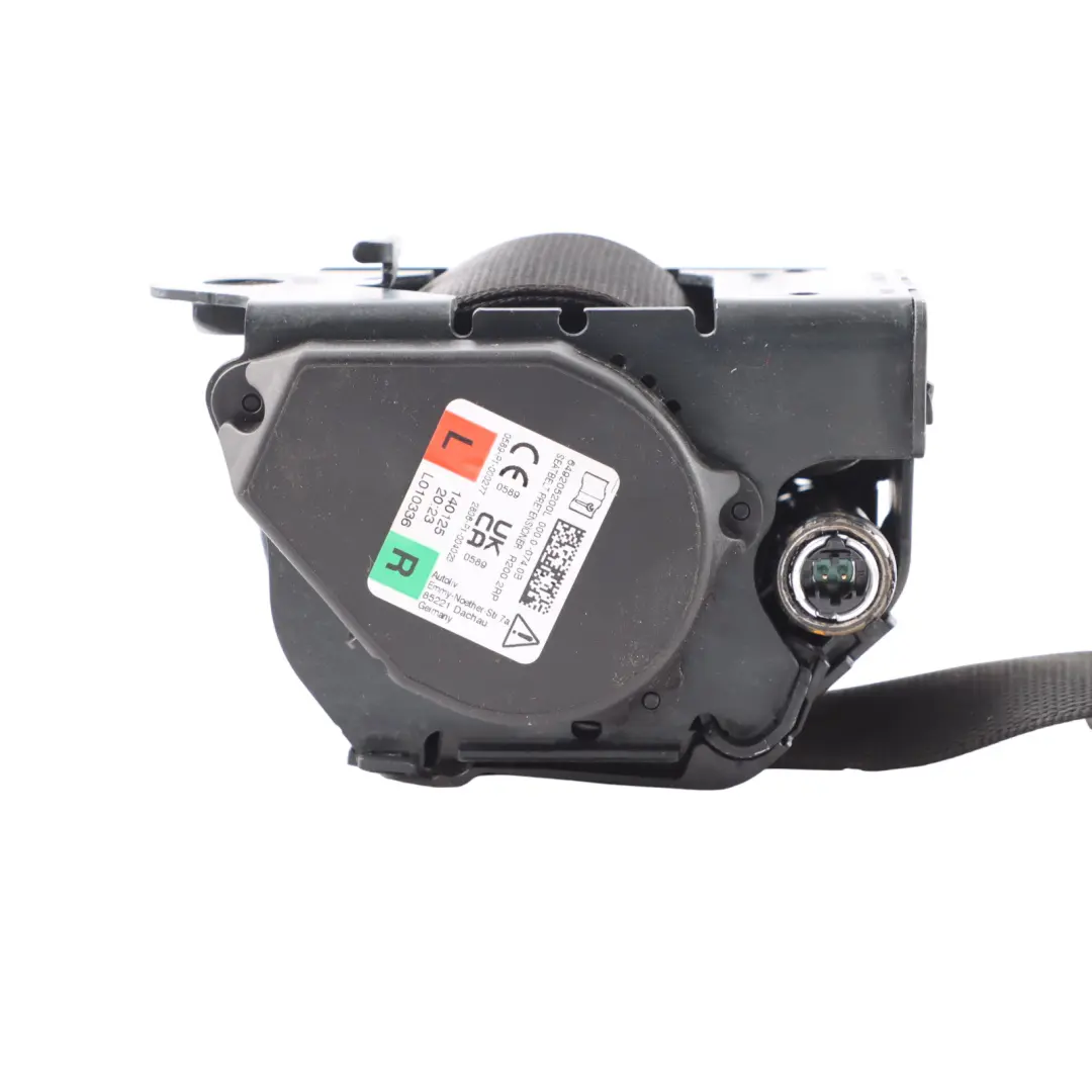 BMW U06 Active Tourer Cintura Superiore Cinghia Posteriore Esterna Nero - SKU 5B4E7A1 - Numero di parte 5B4E7A1