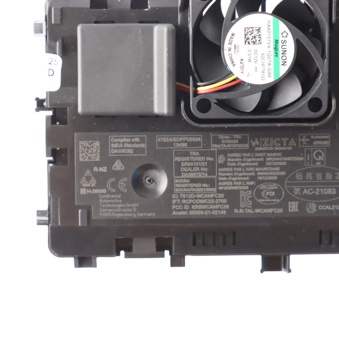 BMW F70 U06 Wireless Charger Centre Console Phone Charging Module Unit - SKU 5B52225 - Part number 5B52225