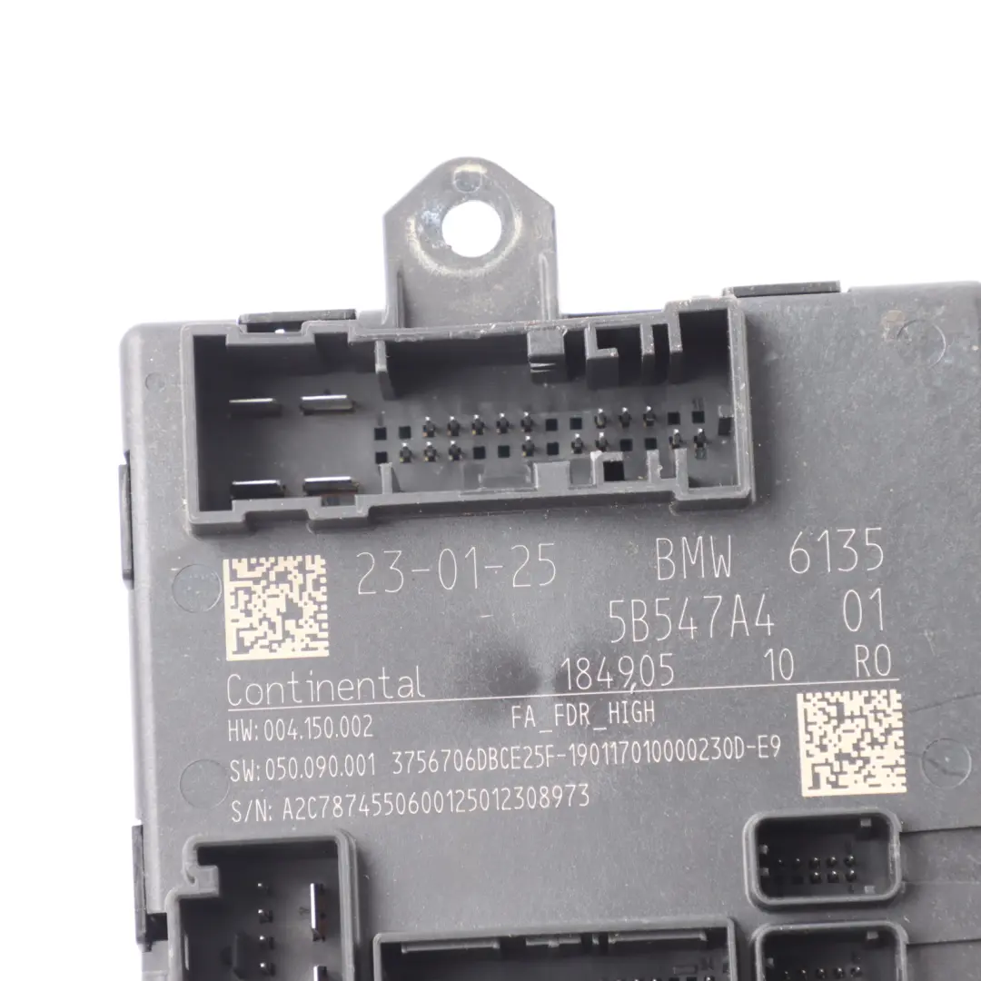 Control Unit Door Front Driver's Side to BMW E65 E66 E67 with Part number 5B547A4 BMW E65 E66 E67 Control Unit Door Front Driver's Side - SKU 5B547A4 - Part number 5B547A4