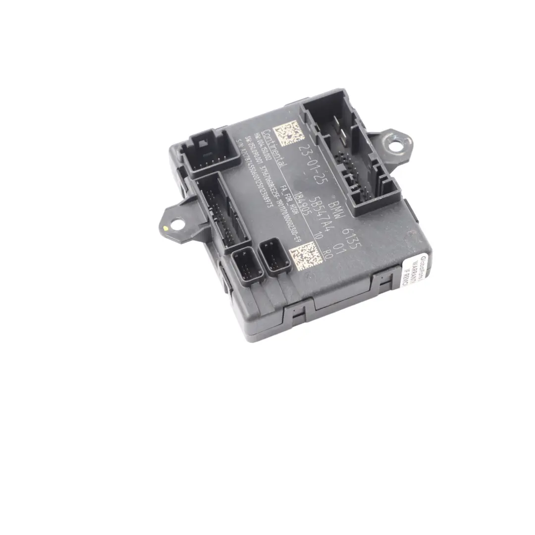 Control Unit Door Front Driver's Side to BMW E65 E66 E67 with Part number 5B547A4 BMW E65 E66 E67 Control Unit Door Front Driver's Side - SKU 5B547A4 - Part number 5B547A4