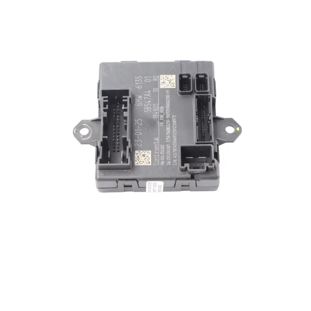 BMW E65 E66 E67 Control Unit Door Front Driver's Side - SKU 5B547A4 - Part number 5B547A4