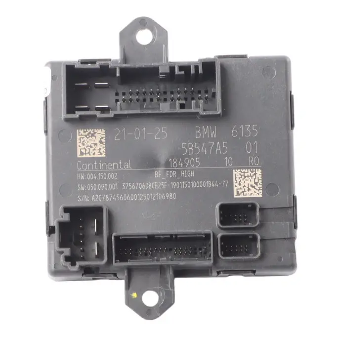 BMW E65 E66 E67 Control Unit Door Front Passenger Side 5B547A5