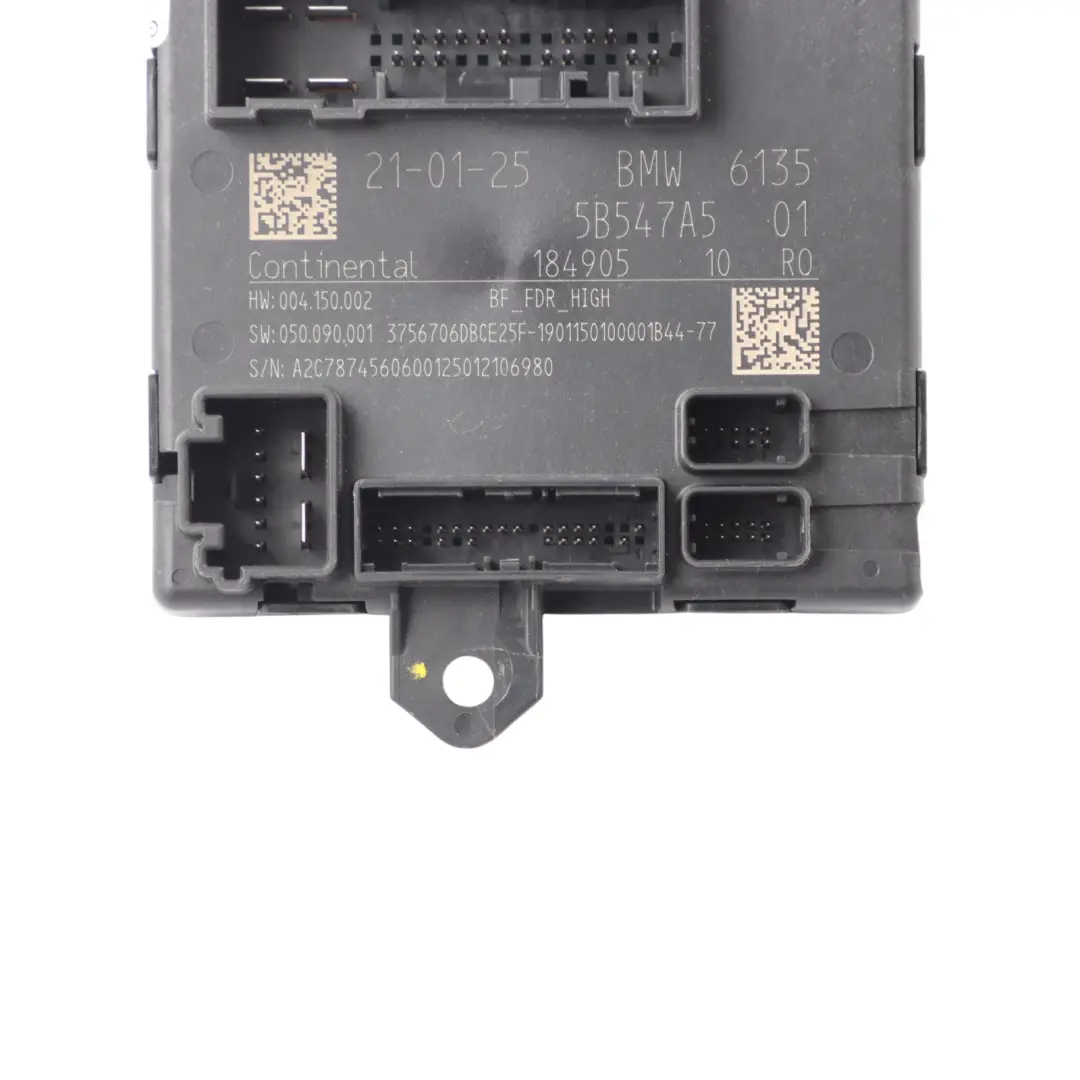 BMW E65 E66 E67 Control Unit Door Front Passenger Side - SKU 5B547A5 - Part number 5B547A5