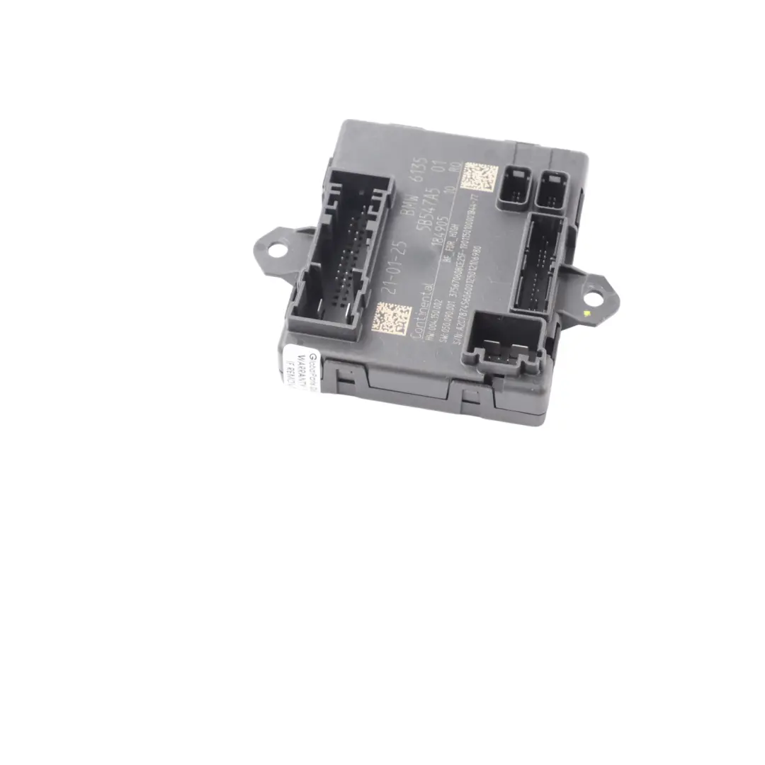 Control Unit Door Front Passenger Side to BMW E65 E66 E67 with Part number 5B547A5 BMW E65 E66 E67 Control Unit Door Front Passenger Side - SKU 5B547A5 - Part number 5B547A5