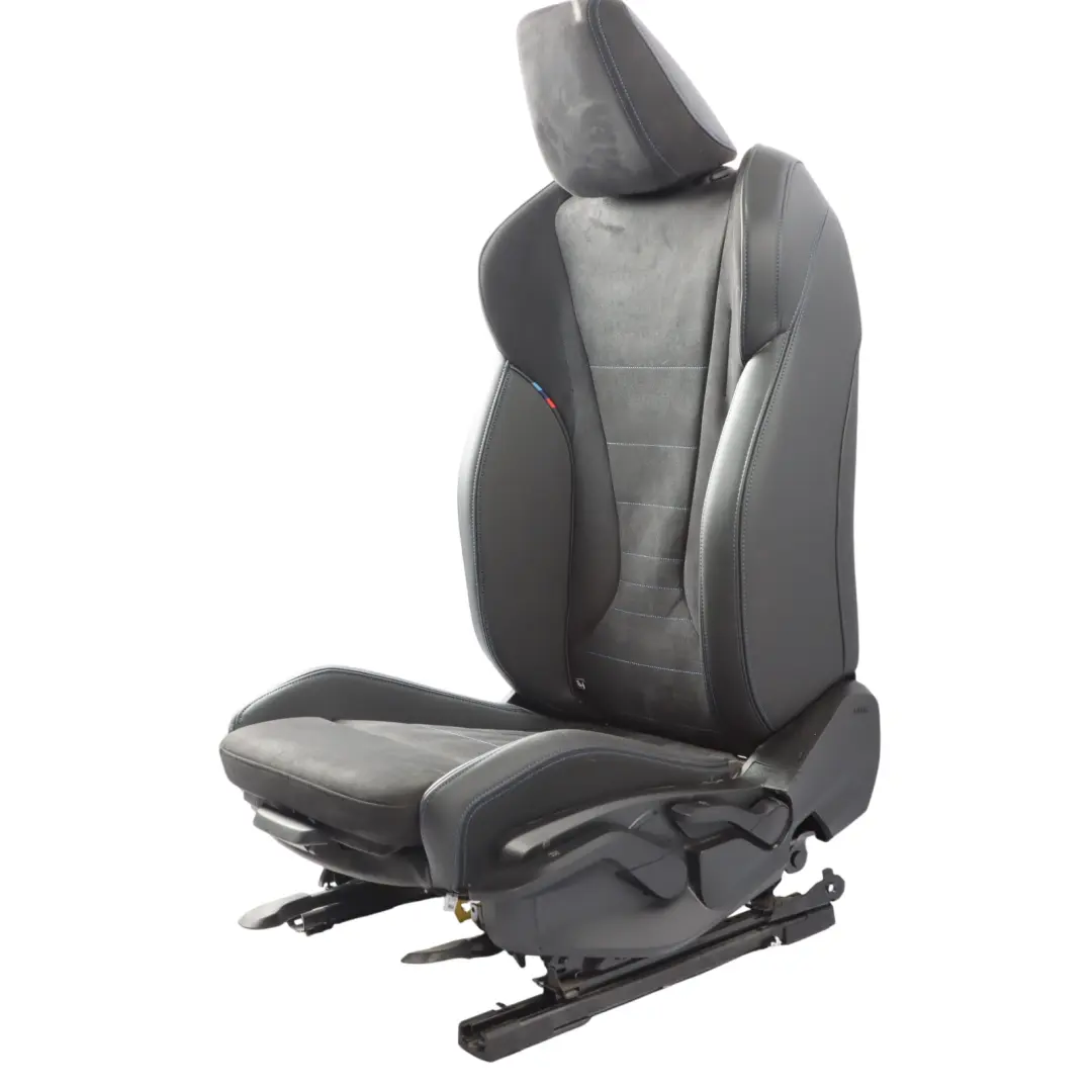 Front Sport Seat Heated Left N/S Interior Alcantara Black Contrast Blue to BMW U06 with Part number 5B634E3 BMW U06 Front Sport Seat Heated Left N/S Interior Alcantara Black Contrast Blue - SKU 5B634E3-1 - Part number 5B634E3