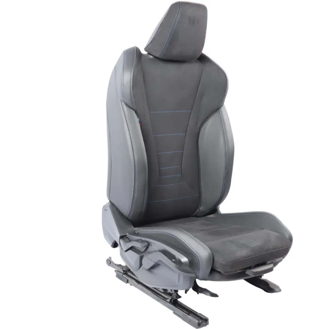BMW U06 Front Sport Seat Heated Right O/S Alcantara Black - SKU 5B634E6 - Part number 5B634E6