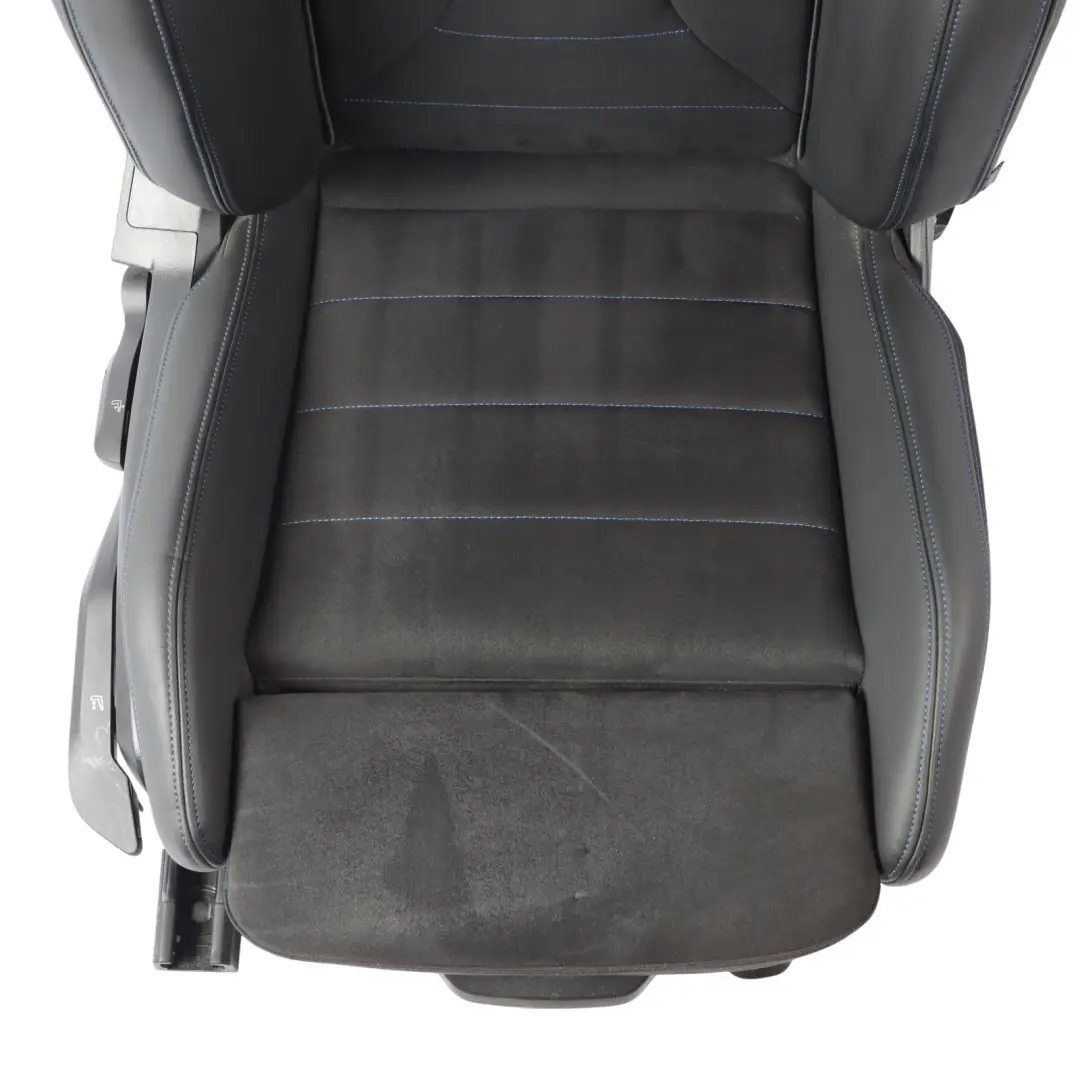 BMW U06 Front Sport Seat Heated Right O/S Alcantara Black - SKU 5B634E6 - Part number 5B634E6