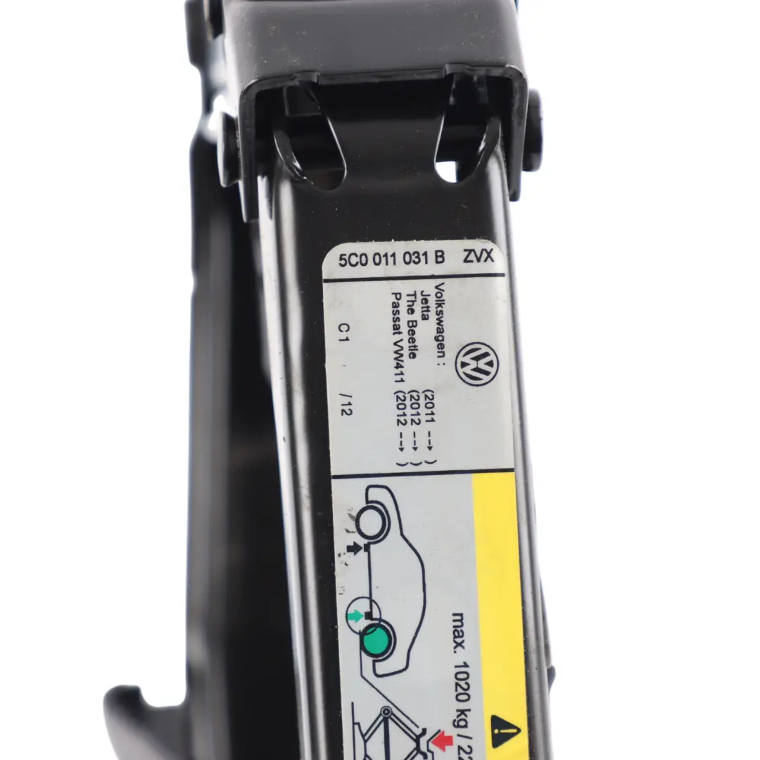 Volkswagen New Beetle Mk3 Car Lifting Jack Toolkit Foam Tray - SKU 5C0012115F - Part number 5C0012115F