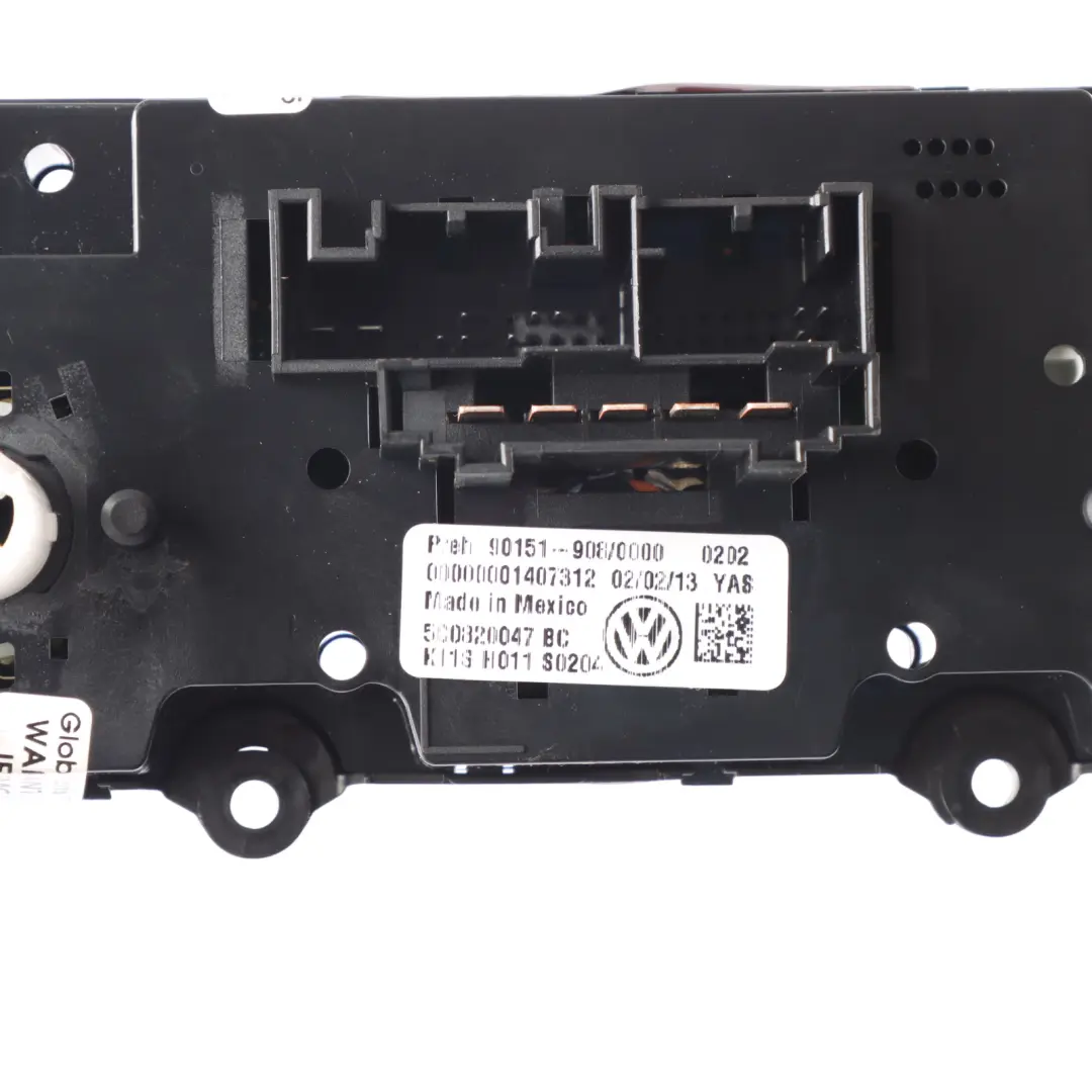 Mk3 Heater Climate Control Panel A/C Switch to Volkswagen New Beetle with Part number 5C0820047BC Volkswagen New Beetle Mk3 Heater Climate Control Panel A/C Switch - SKU 5C0820047BC - Part number 5C0820047BC