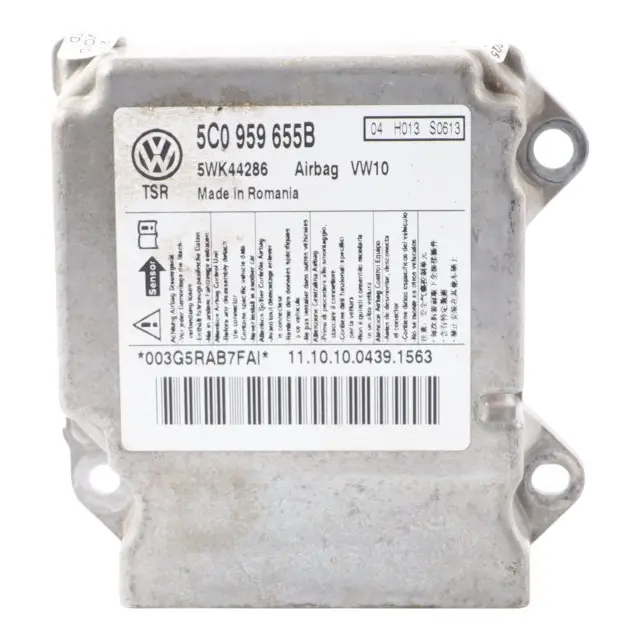 Mk6 VI Air Module Control Unit ECU to Volkswagen Golf with Part number 5C0959655B Volkswagen Golf Mk6 VI Air Module Control Unit ECU - SKU 5C0959655B - Part number 5C0959655B