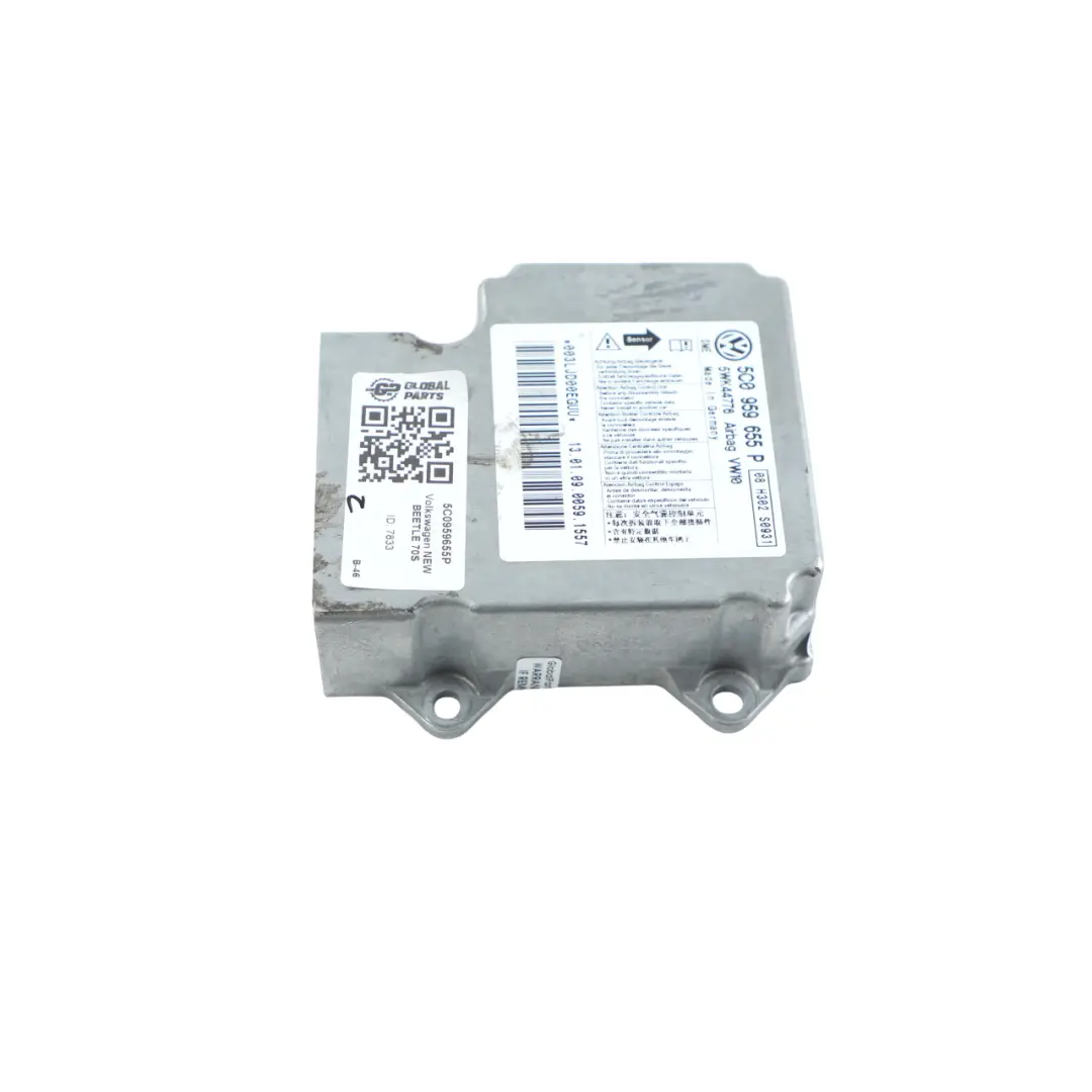 70S Air Module Control Unit ECU to Volkswagen New Beetle with Part number 5C0959655P Volkswagen New Beetle 70S Air Module Control Unit ECU - SKU 5C0959655P - Part number 5C0959655P