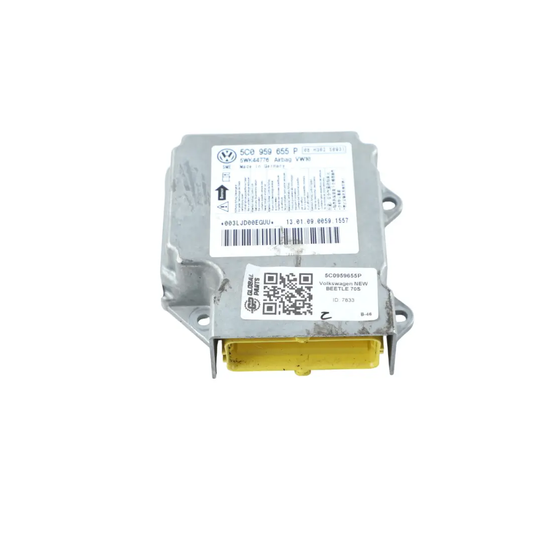 70S Air Module Control Unit ECU to Volkswagen New Beetle with Part number 5C0959655P Volkswagen New Beetle 70S Air Module Control Unit ECU - SKU 5C0959655P - Part number 5C0959655P