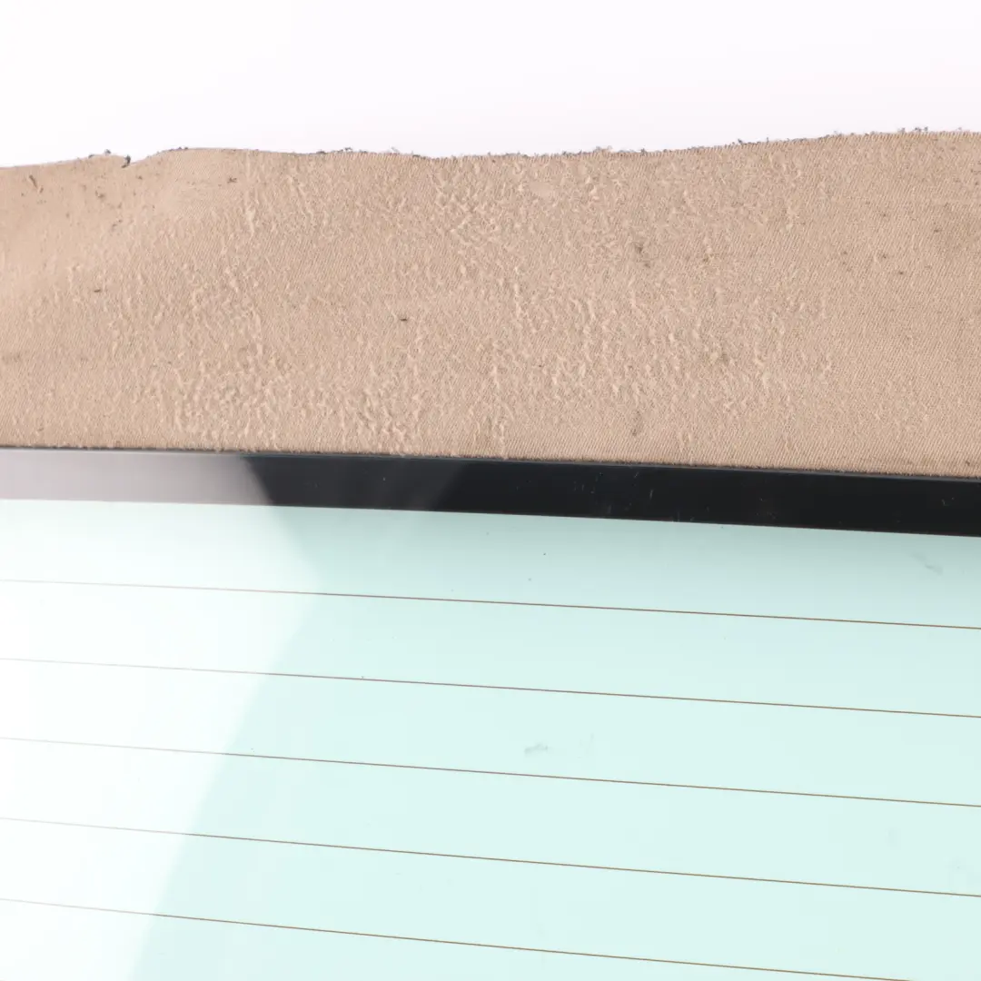 Volkswagen VW New Beetle Rear Window Glass AS2 Beige Top Cover - SKU 5C3871036B - Part number 5C3871036B