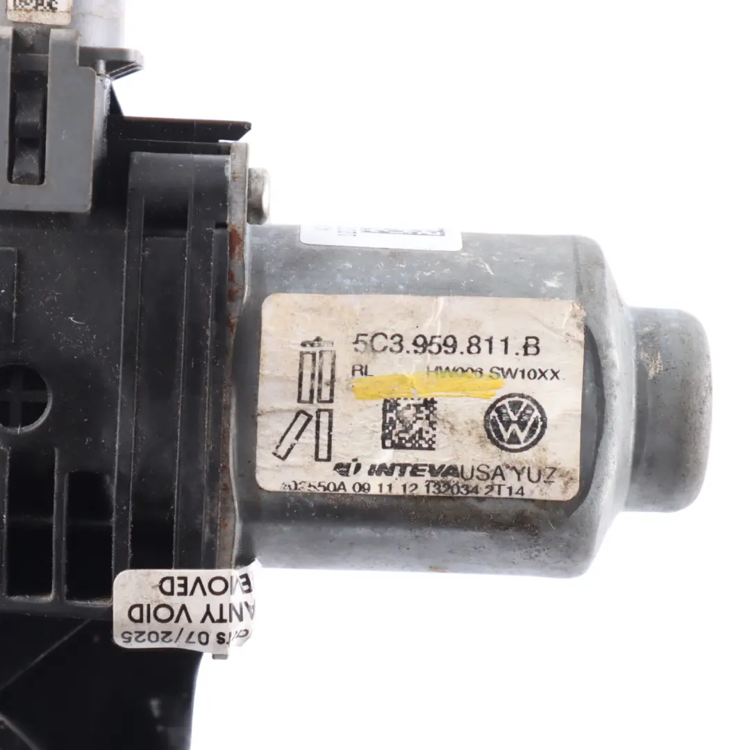 Left N/S Window Lifter Regulator to Volkswagen New Beetle Cabrio Rear with Part number 5C3959811C Volkswagen New Beetle Cabrio Rear Left N/S Window Lifter Regulator - SKU 5C3959811C - Part number 5C3959811C