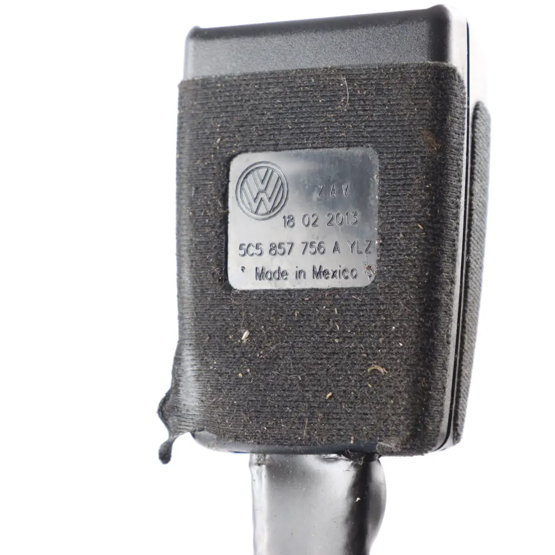 Mk3 Seat Belt Buckle Latch Front Left N/S to Volkswagen New Beetle with Part number 5C5857756A Volkswagen New Beetle Mk3 Seat Belt Buckle Latch Front Left N/S - SKU 5C5857756A - Part number 5C5857756A