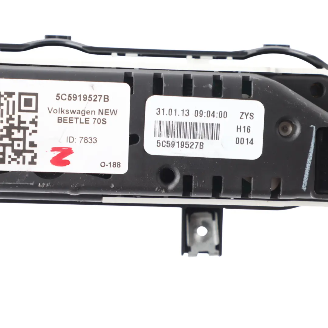 Tachometer Rev Counter Clocks to VW Volkswagen New Beetle with Part number 5C5919527B VW Volkswagen New Beetle Tachometer Rev Counter Clocks - SKU 5C5919527B - Part number 5C5919527B