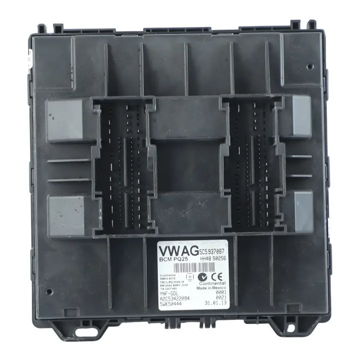 Body Control Comfort Unit Module BCM PQ25 to Volkswagen New Beetle with Part number 5C5937087F Volkswagen New Beetle Body Control Comfort Unit Module BCM PQ25 - SKU 5C5937087F - Part number 5C5937087F