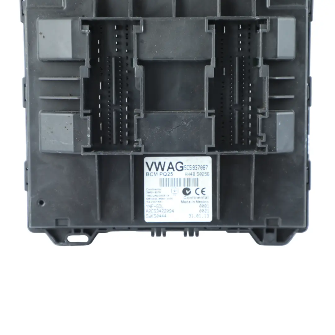 Body Control Comfort Unit Module BCM PQ25 to Volkswagen New Beetle with Part number 5C5937087F Volkswagen New Beetle Body Control Comfort Unit Module BCM PQ25 - SKU 5C5937087F - Part number 5C5937087F
